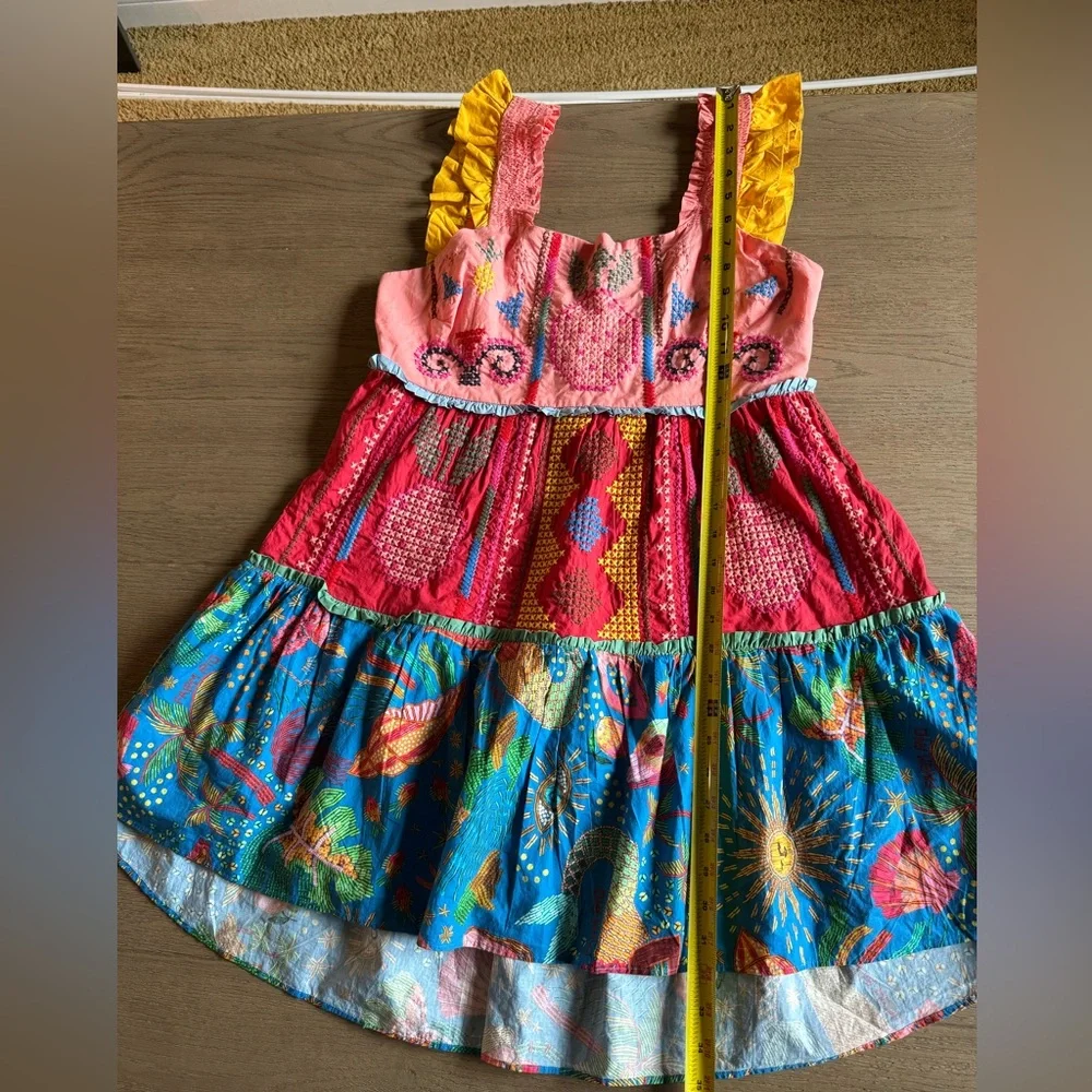 FARM Rio Colorblocked Mini Dress Size medium - Picture 4 of 13